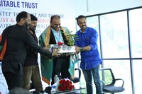 Megastar Distributes Health Cards Photos